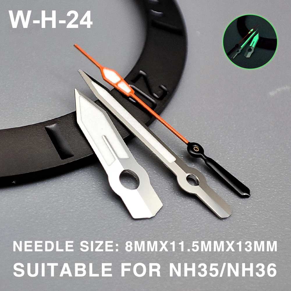 الفرعية ساعة اليد ساعة إبرة صالح NH35/NH36/4R/7S اليابان حركة الأخضر مضيئة ساعة تعديل الملحقات #6