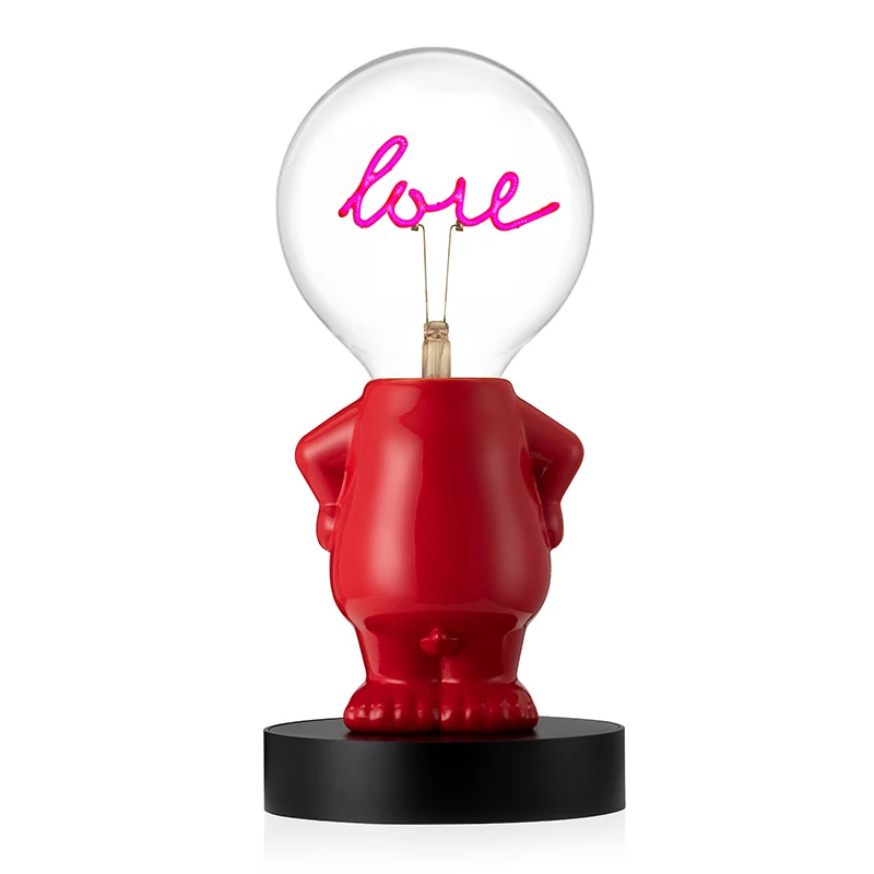 

Creative villain lamp bedroom eye protection bedside night light decoration
