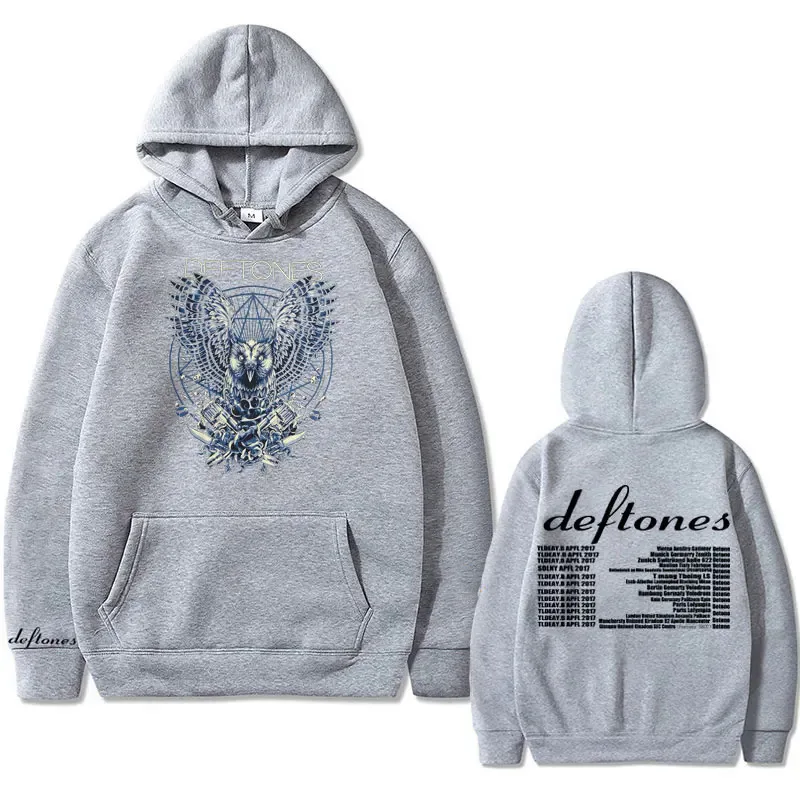 Deftones Diamond Eyes Owl Band Print Hoodie 2024 high quality fashion trend new product