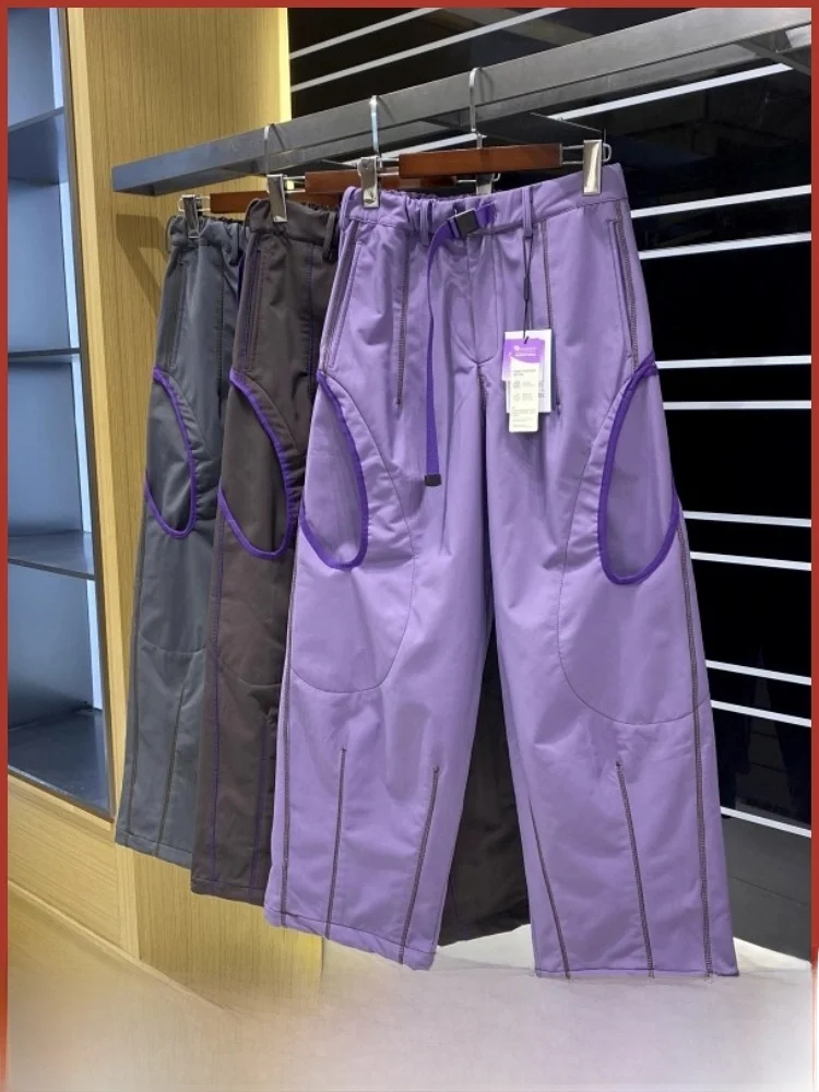 

ex Outdoor Softell Fce Lined Waterproof Hiking Trousers Windproof Autumn Winter Mountain Series Casual Pants