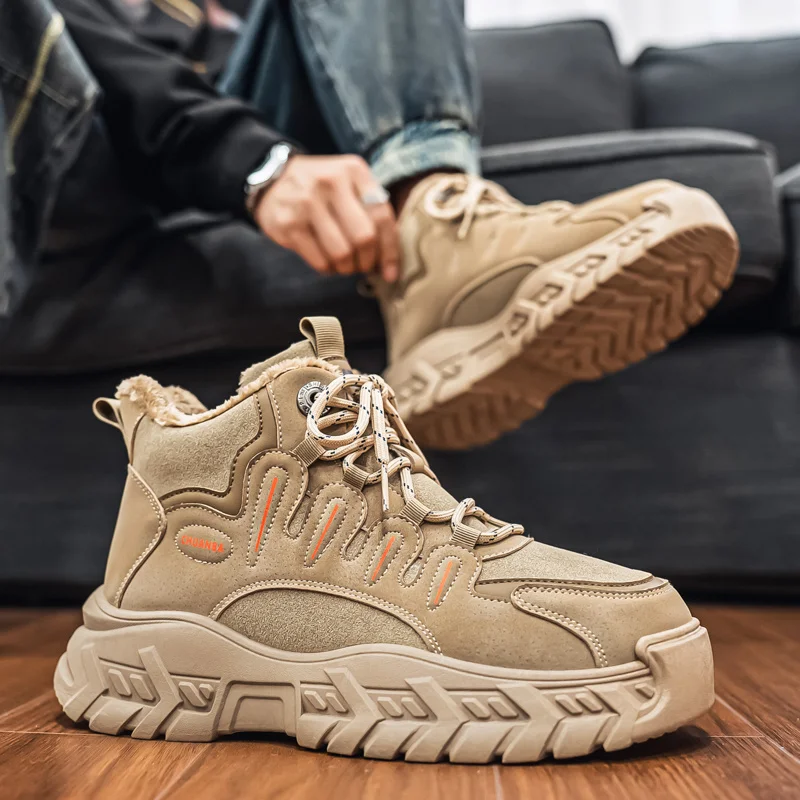 

DAWSRi Men’s Winter Sneakers with Soft Interior Lining and Rugged Sole – Designed for Ultimate Comfort and Protection in Cold