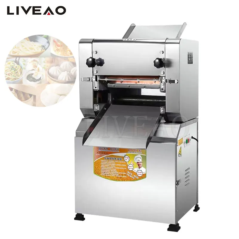 

Commercial Electric Pasta Spaghetti Making Roller Machine Rounder Dough Kneading Machine