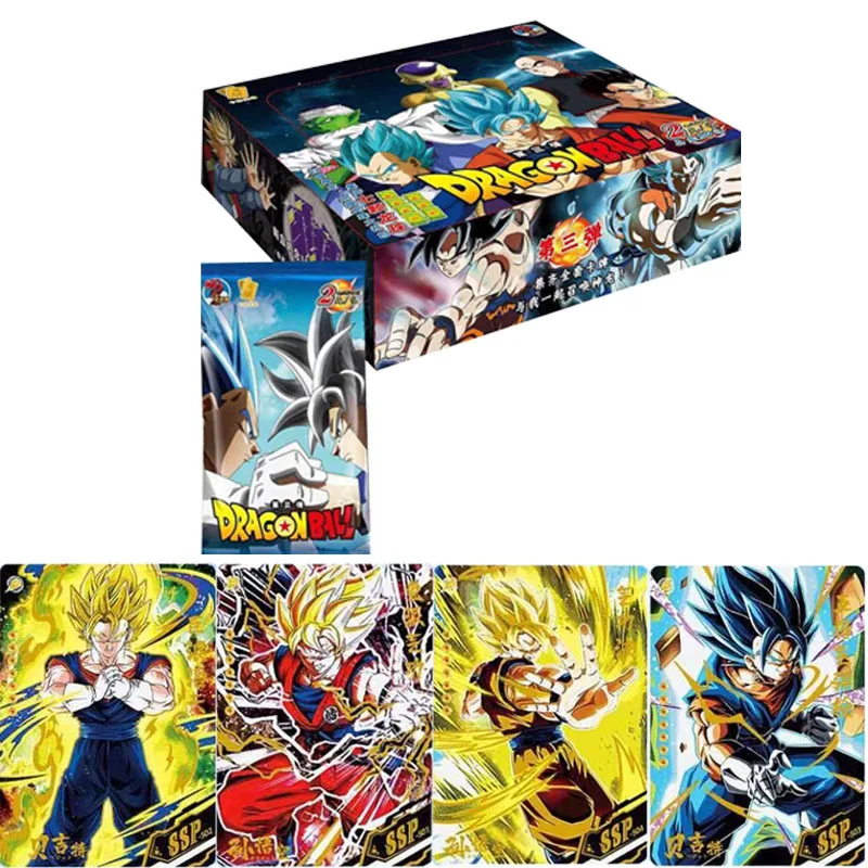 

Карта Dragon Ball Super Fighter Akira Toriyama Memorial Edition с тиснением, бронзовая коллекционная карта для рукоделия, коллекционная карточка игрушек для мальчиков