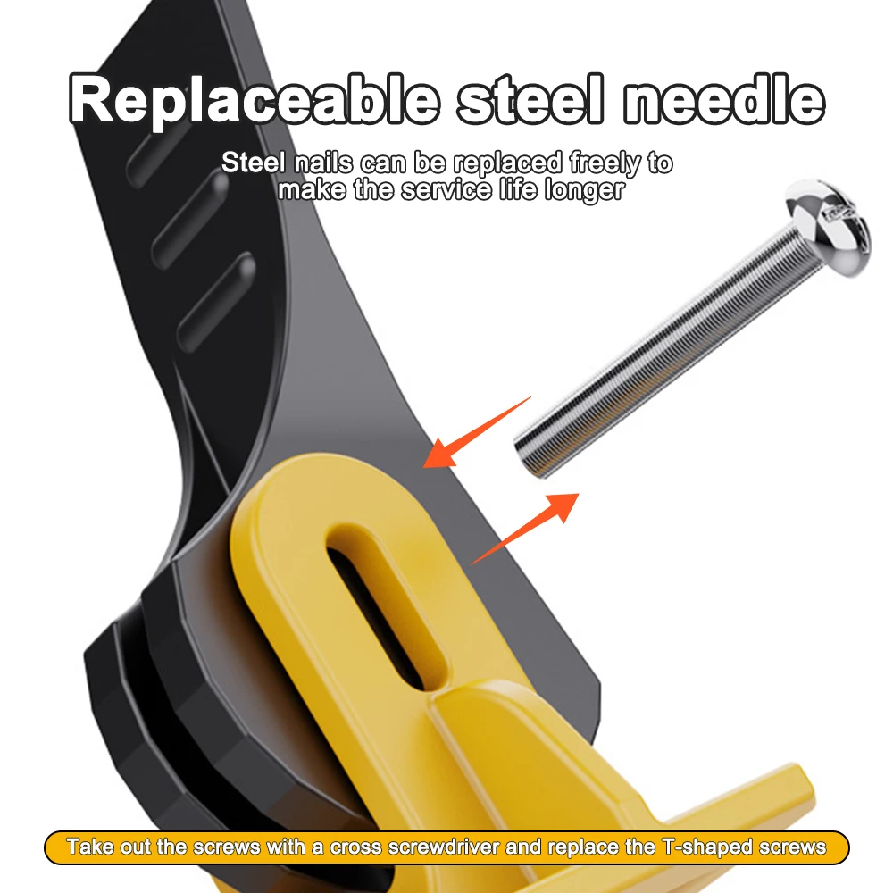 Tile Leveling System leveler Adjuster Reusable Porcelain Ceramic Leveler Wall Floor Positioning Locator Construction Tile Tools