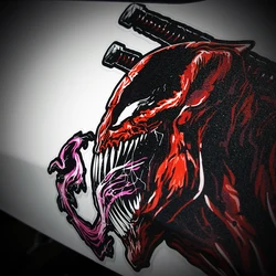 S347 Creative 3M Vinyl Stickers Venom Waterproof Decals for Car Whole Body Windows Motorcycle Trunk Modification Accessories