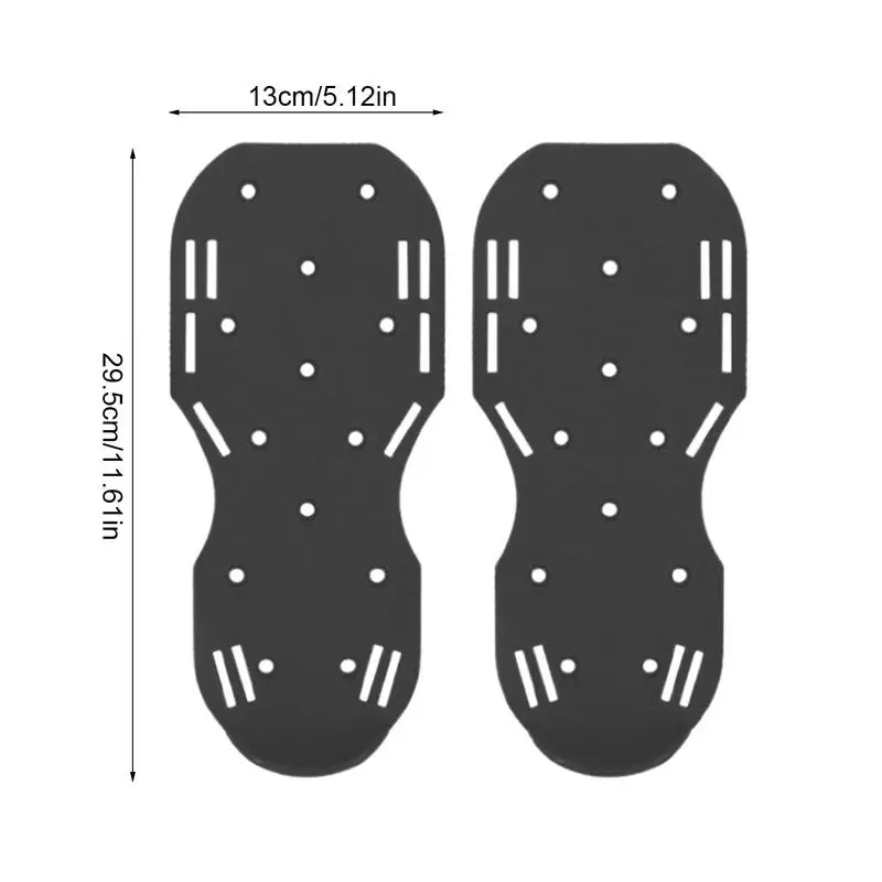 أحذية مهوية العشب 2X أحذية التهوية مهوية الحديقة سبايك مهوية أدوات الحديقة الثقيلة مسنبل صنادل التهوية ساحة مهوية ل