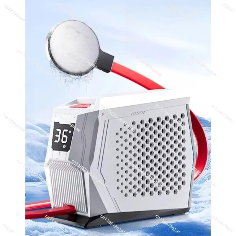 Mobile phone liquid-cooled radiator special ultra-quiet semiconductor refrigeration icing magnetic water cooling artifact