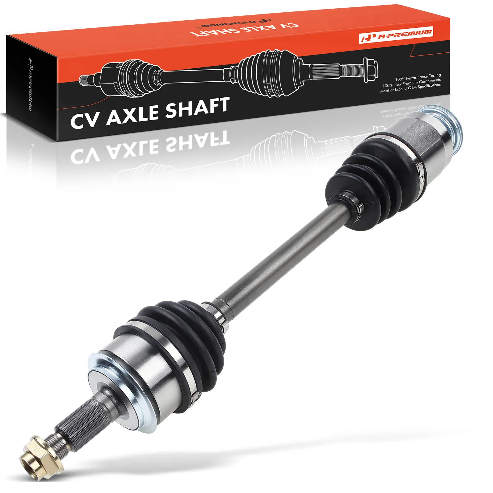 A-Premium Front Passenger Side CV Axle Assembly for Honda Civic 2014-2015