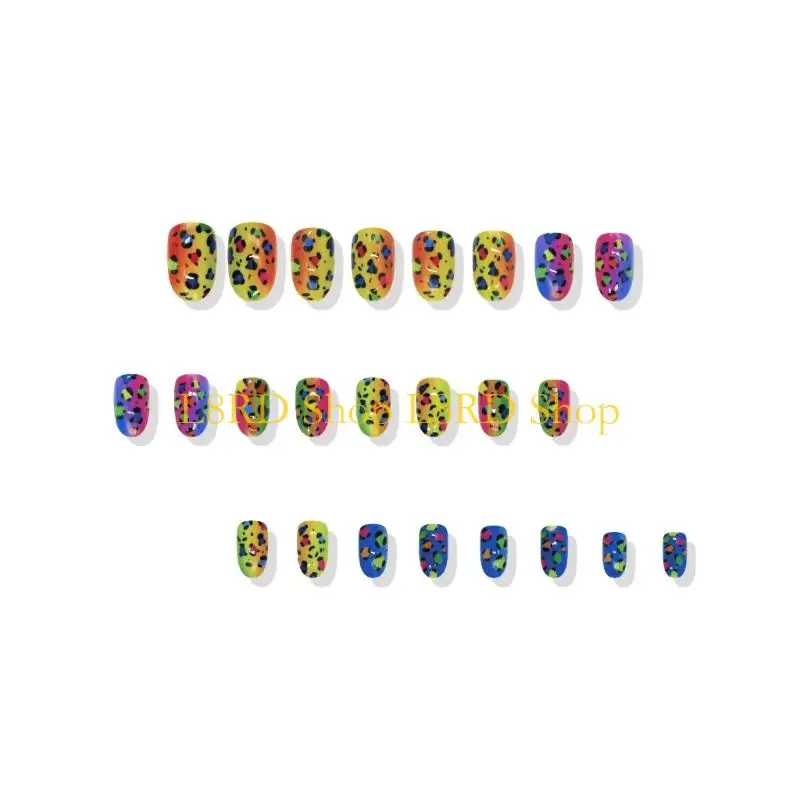 L8RD フレンチ フェイク ネイル デザイン 付け爪、ネイル上の人工ネイル接着剤、ネイル プレス