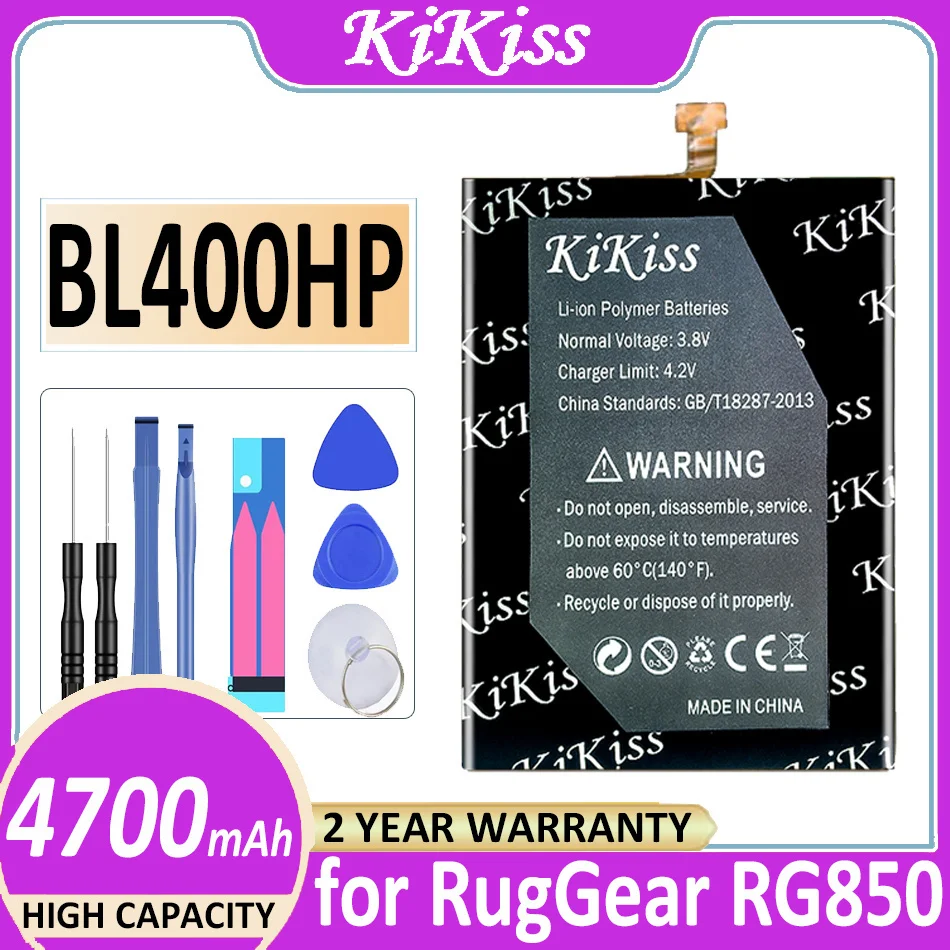 

Battery BL400HP 4700mAh for RugGear RG850 Bateria