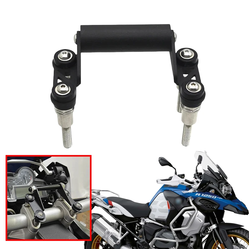 

Motorcycle Accessories 12mm/22mm Handlebar Mobile Phone Navigation Bracket Fit For BMW R1200GS R1250GS ADV R1200R R1200RS F850GS