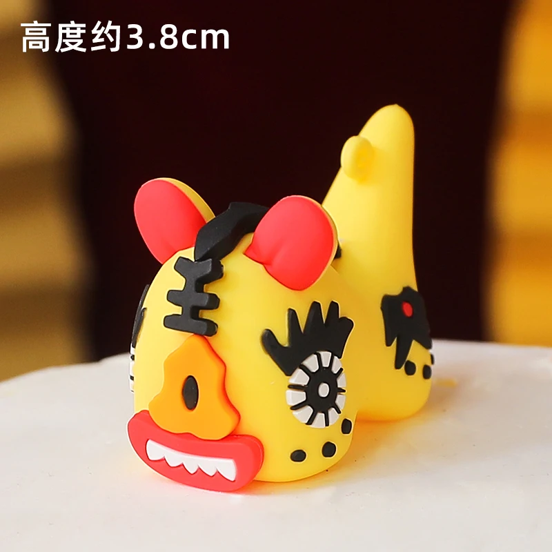 Chinesischer Drachen-Kuchenaufsatz für das Frühlingsfest, Neujahrs-Kuchendekoration für Kinder, 1. Geburtstag, Vollmond, 100-Tage-Feier – Detail 7