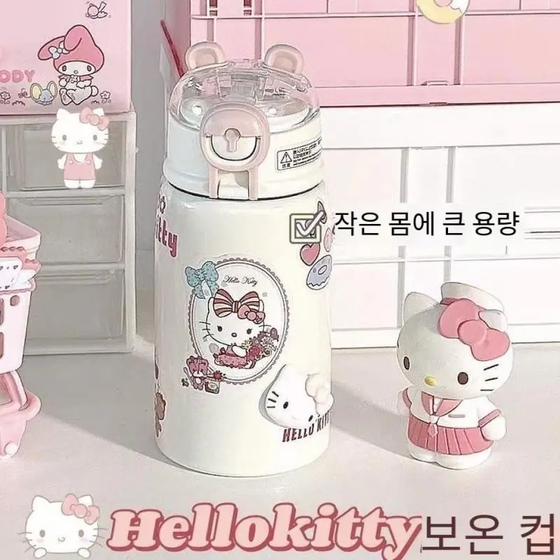 

Sanrio Cartoon Insulation Cup Hello Kittys Kawaii Water Creative Mini Portable Large Capacity Hot Sale Fashion Birthday Present