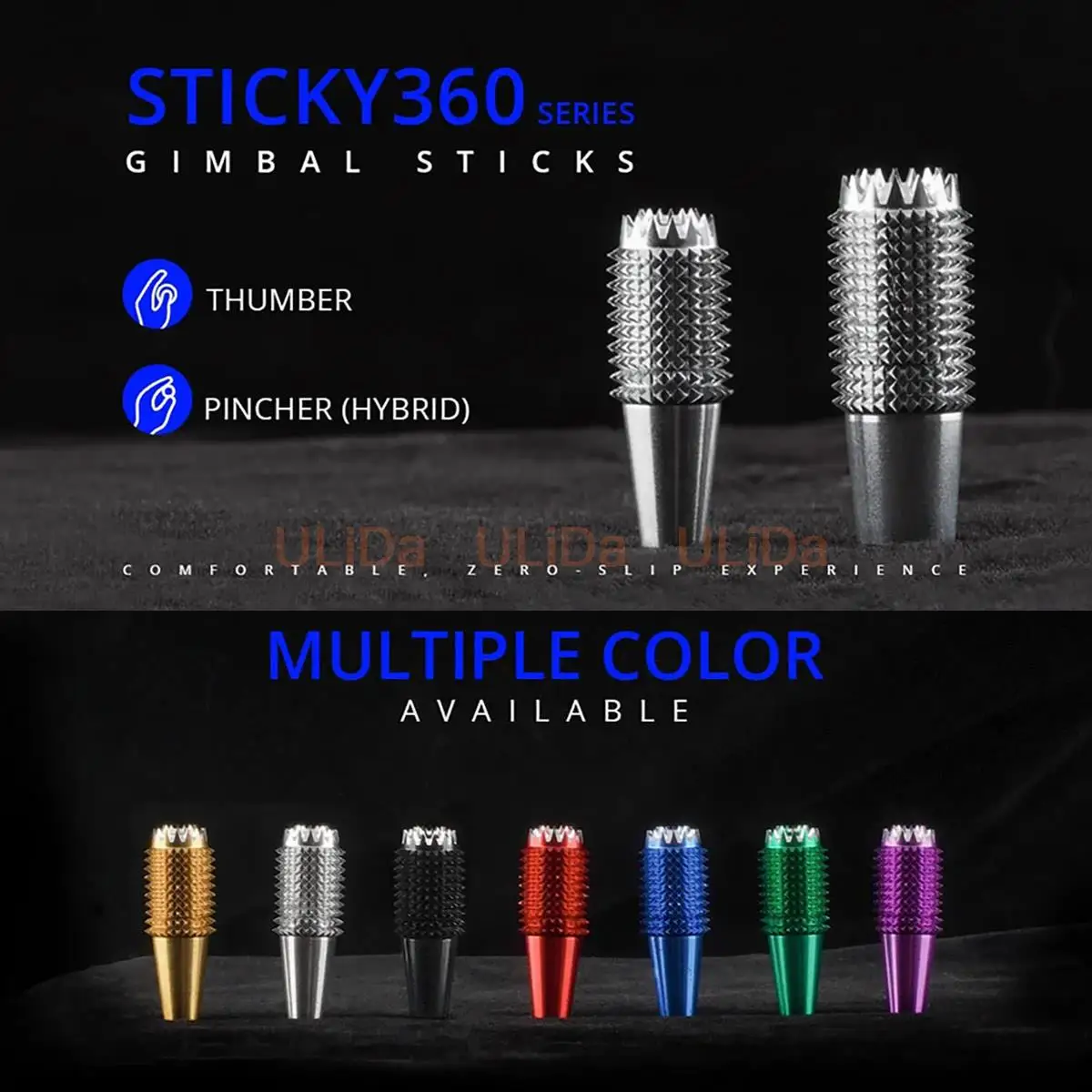 RC Transmitter Gimbal M3 M4 3D Rocker Head Anti-slip Stick Ends for RadioMaster Sticky360 FUTABA JR Frsky Jumper Remote Control