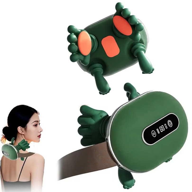 

Master Hand Neck Shoulder Massager Deep Tissue Shiatsu Back Cervical Massage Machine Bionic Electric Fatigue Relief Relax Muscle