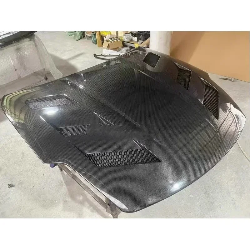 High Quality Modified Light Weight Carbon Fiber Engine Cover Hood Bonnet 350Z Z33 Auto Accessories