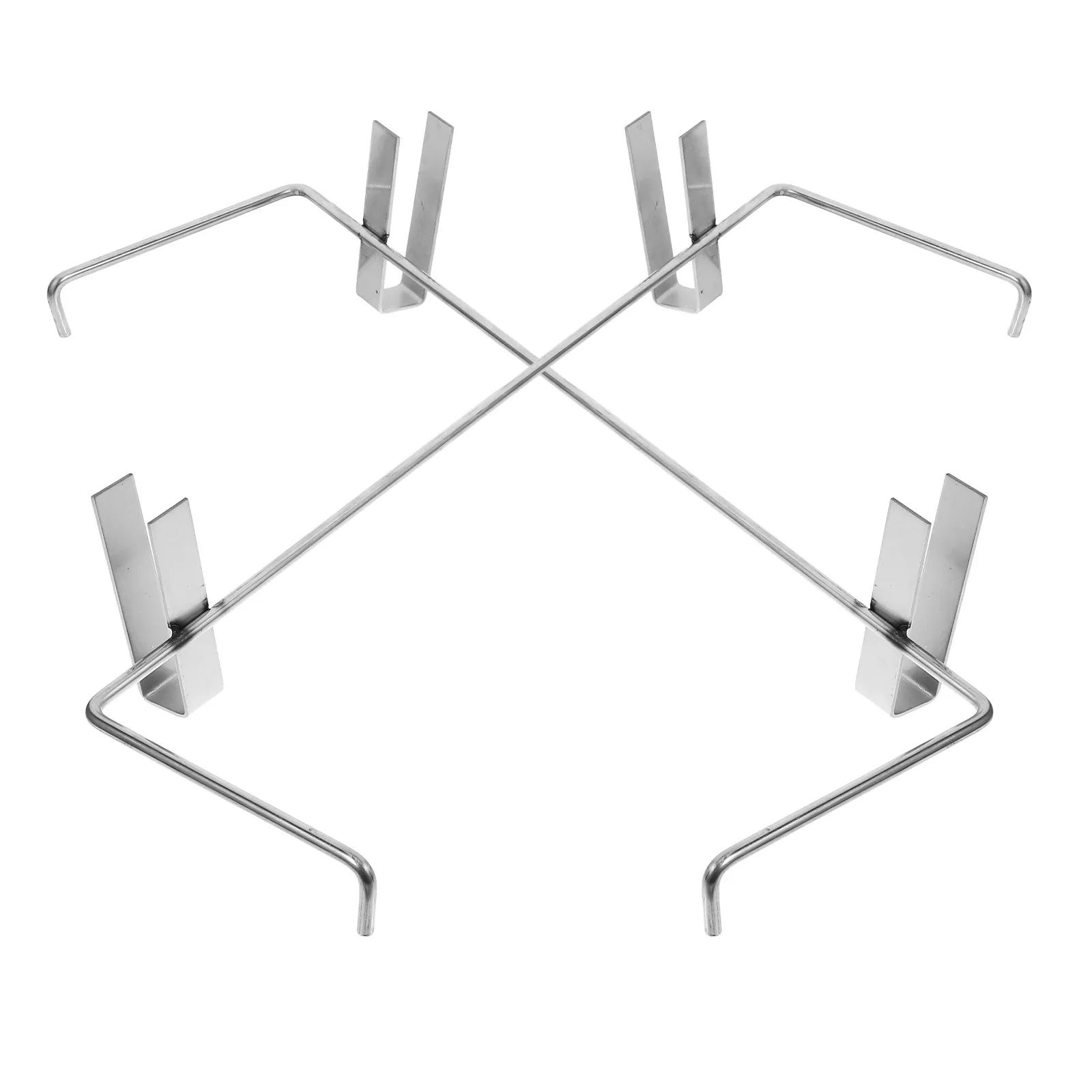 2Pcs Stainless Steel Hive Frame Holder Robust Corrosion Resistant Beekeeping Support Bracket for Bee House Organization