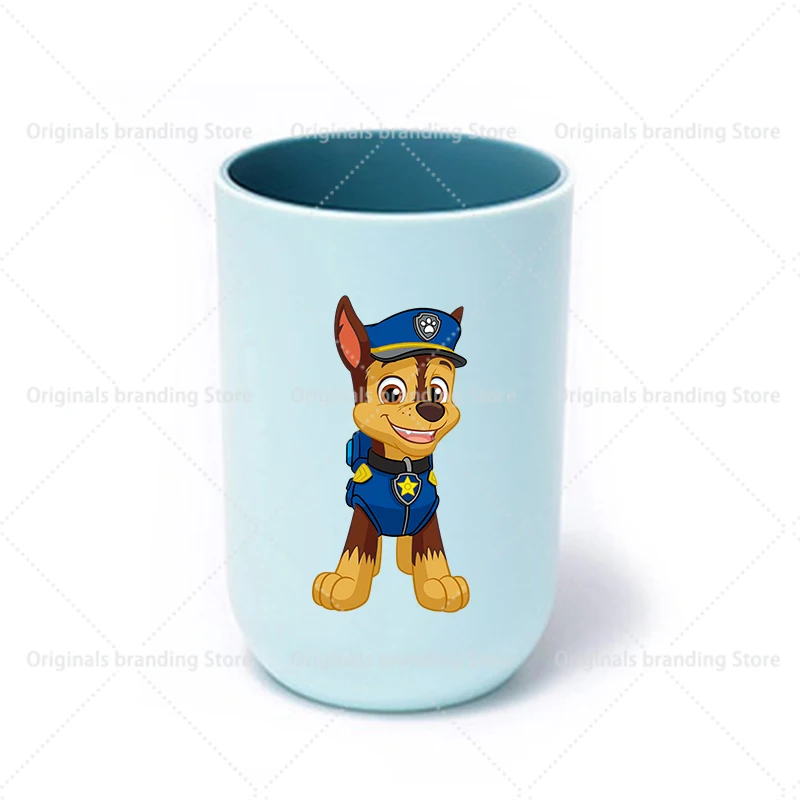 PAW Patrols Water Cup Toothbrush Cup Women Men Cartoon Anime Mouthwash Cup Female Water Cups Birthday Christmas Home Gifts - view 4