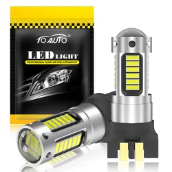 Canbus PW24W PWY24W LED Bulbs Amber/ Xenon White Error Free Turn signal Lights LED Bulbs For BMW F30 Daytime Running Light DRL