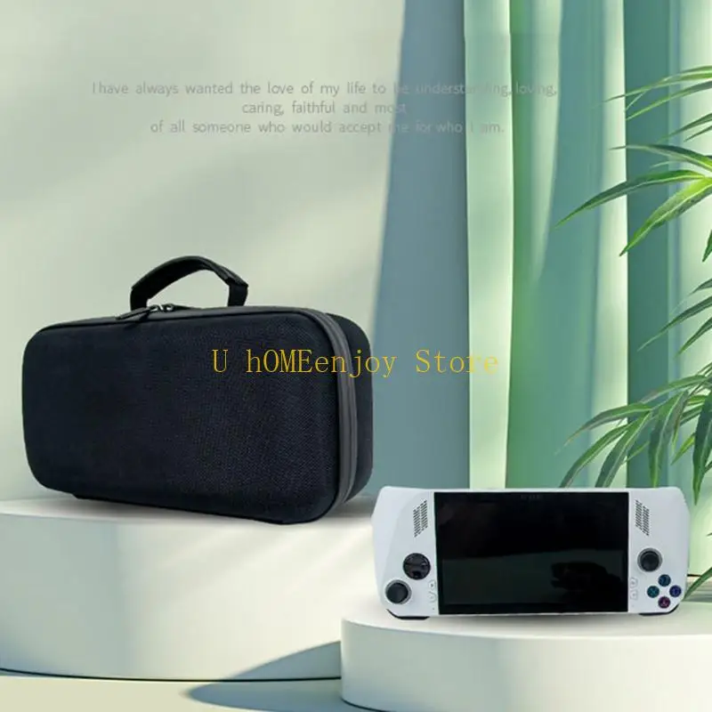 B0kf Shockproof Shock Hard Shell Casing Case Antifall Storage Bag for Rogally Console