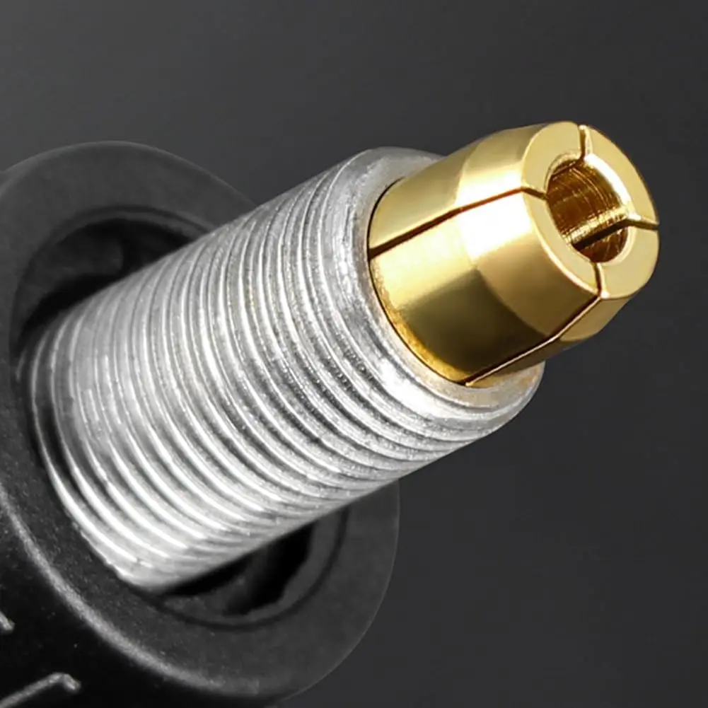 0.5mm-3.2mm Mini Mandrino Pinza Bit Set Rettificatrice Elettrica In Rame Adattatore di Bloccaggio Mandrino Teste Gambo Adattatore Per Utensili Rotanti