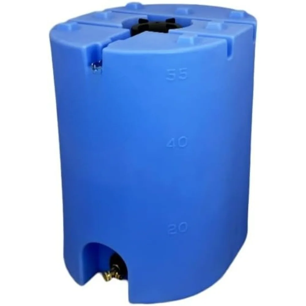 

55-галонный резервуар для хранения воды от | Компактный контейнер для хранения воды в чрезвычайных ситуациях | Не содержит BPA, сделано в США.