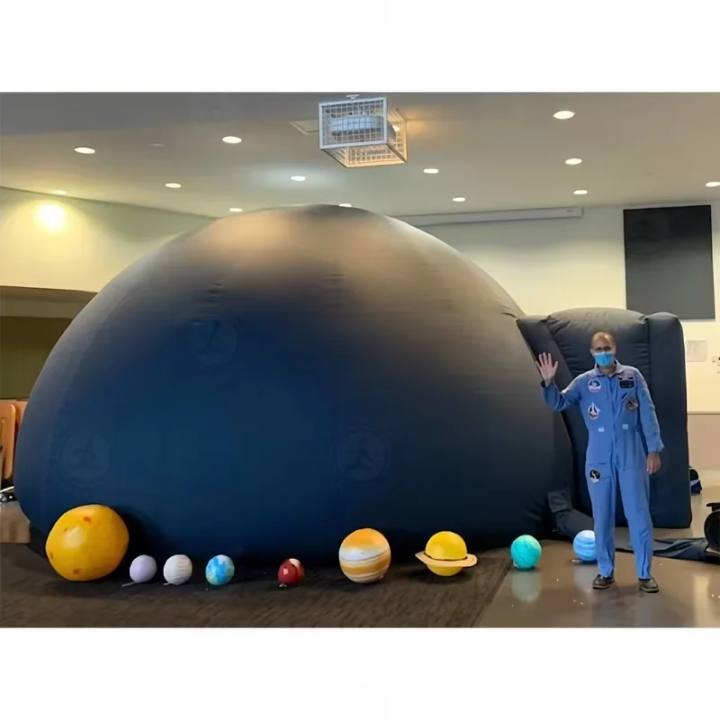 Portable Inflatable Planetarium Dome Tent 5m 17ft Fast Air Shipping Educational Projection for Learning And Star Gazing