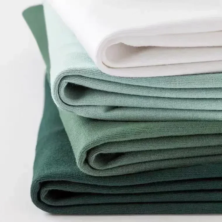 Summer Men Women Green T-shirt 100% Pure Cotton Short-sleeved Top Korea T-shirt Green Cotton Half-sleeve T Shirt Streetwear image 3