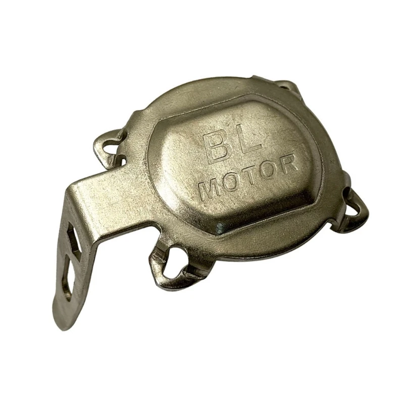 H58C Fastening Hole Drill Hook Accessory with Metal Mount Plate and Silver Tone Finish, Carry Part for Installation Work and