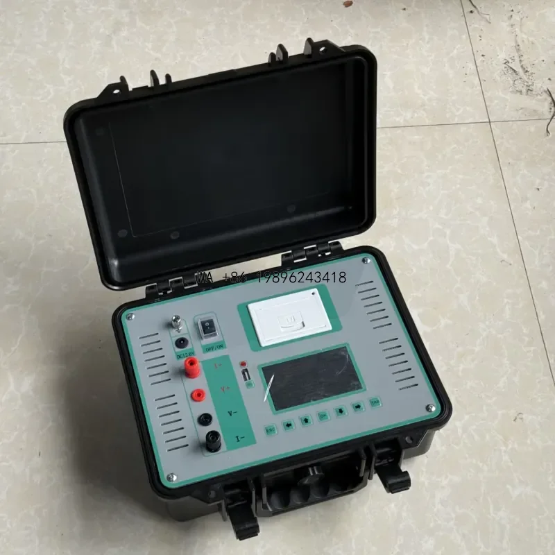 Wmwmnu 10A DC Winding Resistance Tester With Perpetual Calendar and Automatic Temperature Conversion