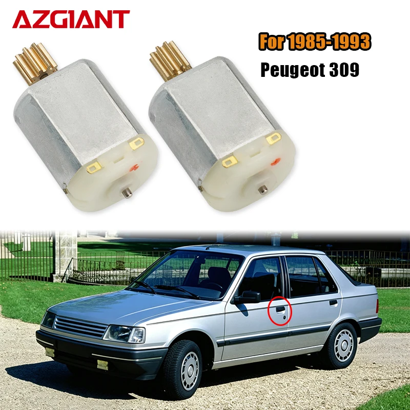 Door Lock Actuator Motor – Professional Grade Direct Fit for Peugeot 309 1985-1993 Central Lock System Replacement AZGIANT