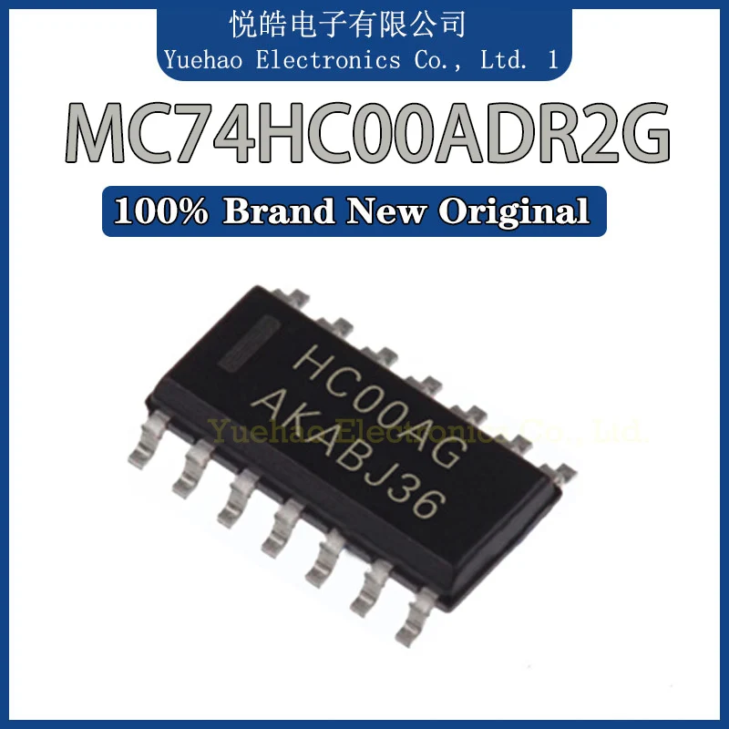 Nouvelle puce IC SOP-14 originale MC74HC00ADR2, 10 pièces