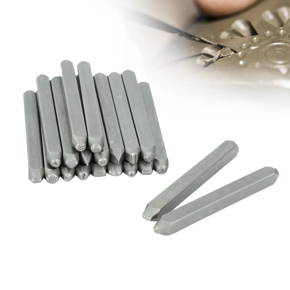 Anvil Chisel Equipment Kit for Jewelry Processing Making Carving Tools(20 * Quality Chisel)