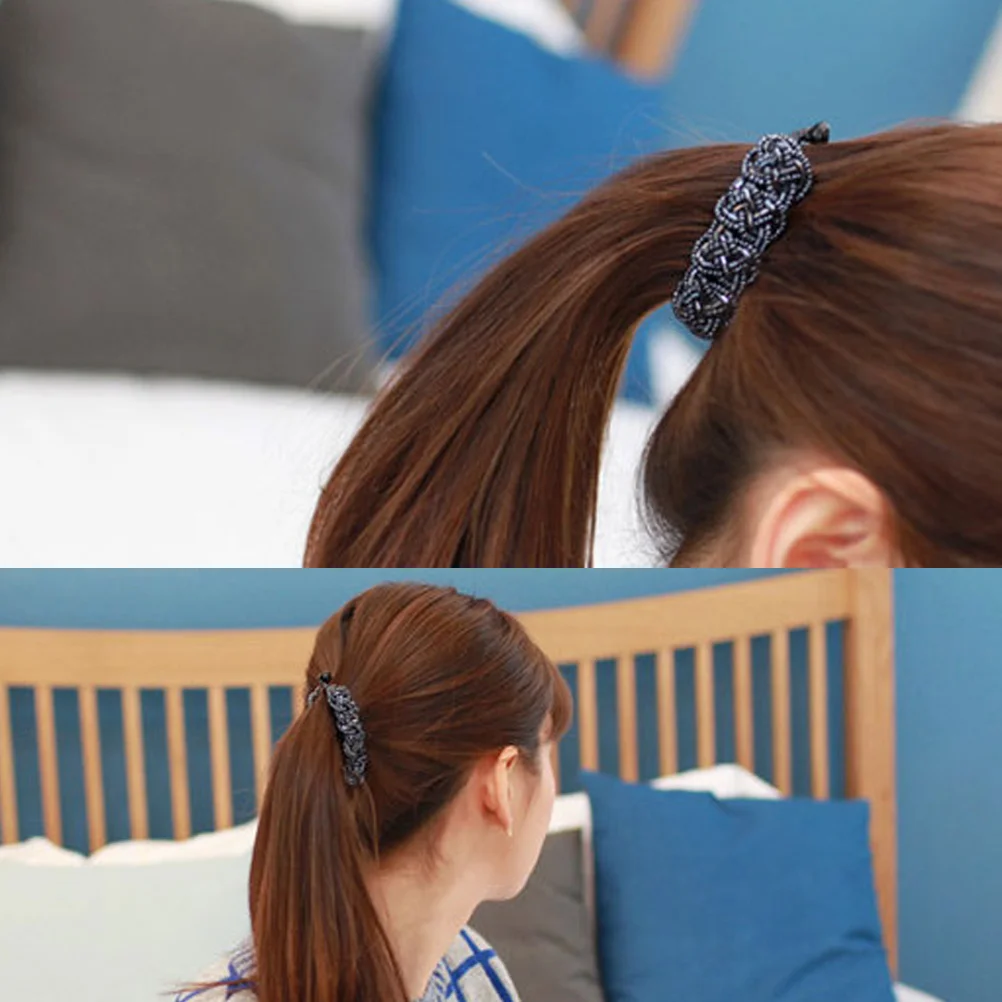 

Ponytail Clip Holder for Girls Women Hairpin Accessories Cute Ponytail Clips Fashionable Holder Easy Comfortable Durability