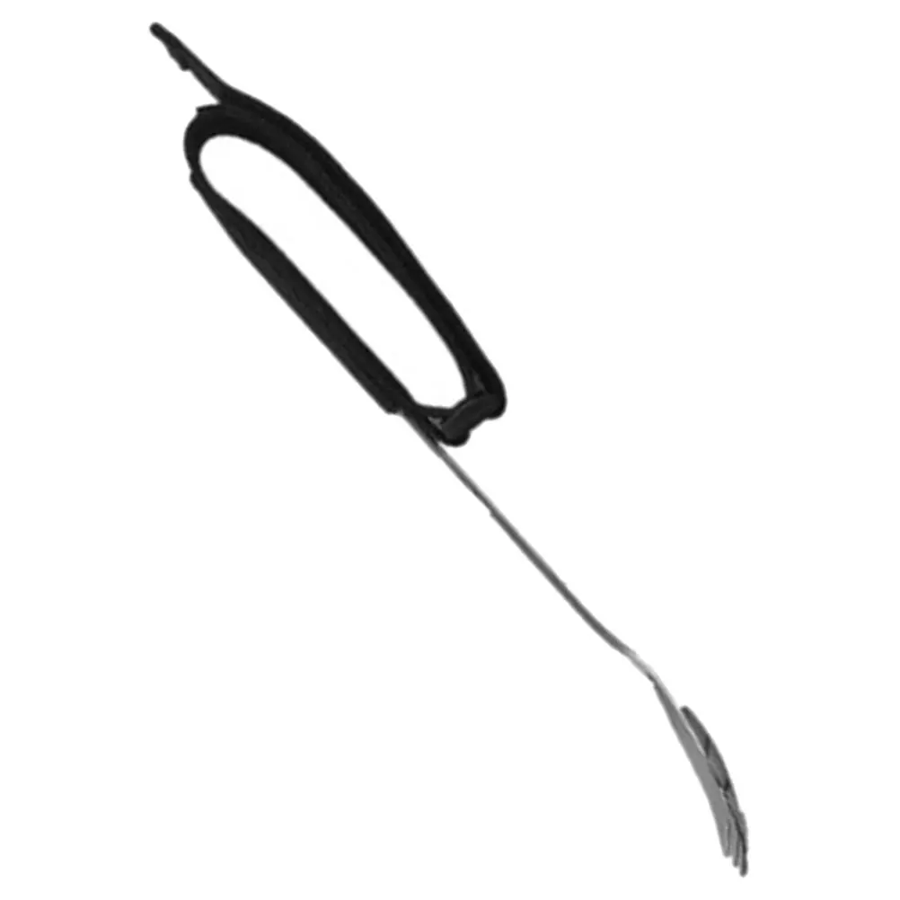 سبورك متكيف لكبار السن مع مقبض غير قابل للانزلاق، قوي وخفيف الوزن وسهل الإمساك لكبار السن المعاقين، مقاوم للارتجاع من الفولاذ المقاوم للصدأ