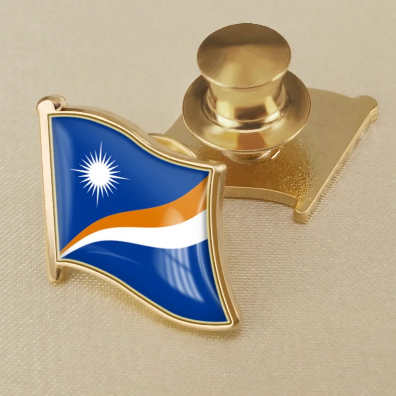 Marshall Islands Flag Lapel Pins Badges