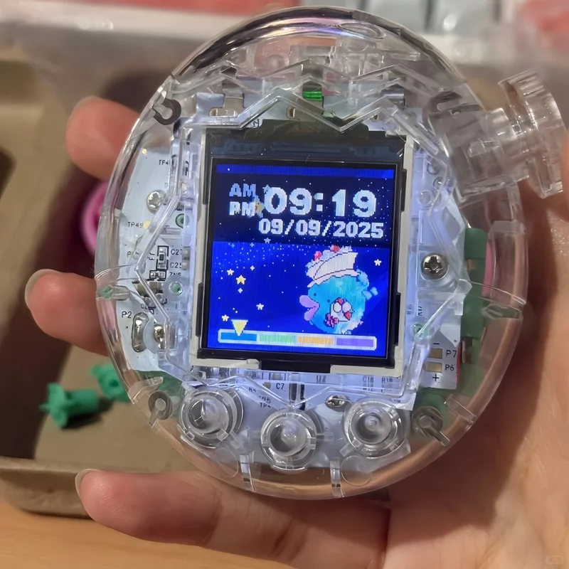 たまごっちパラダイス 交換用シェル フラッシュ透明版 フル透明版