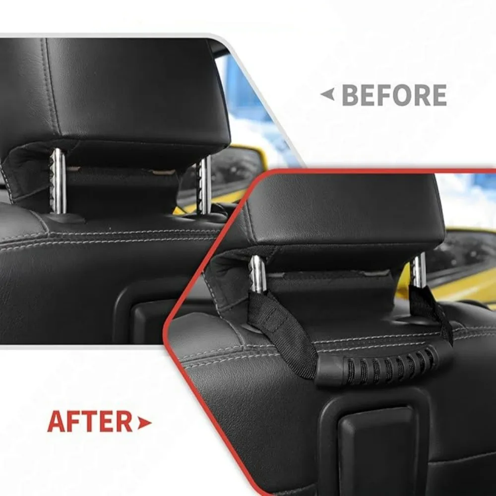 General Motors Seat Back Handle Safety Auxiliary Non-slips Armrest Off Road Vehicle Boarding Assistance Car Interior Accessories