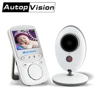 Baby Monitor VB605 Wireless LCD Audio Video IR 24h Portable Baby Camera Nanny Music intercom Night Vision Temperature Monitoring