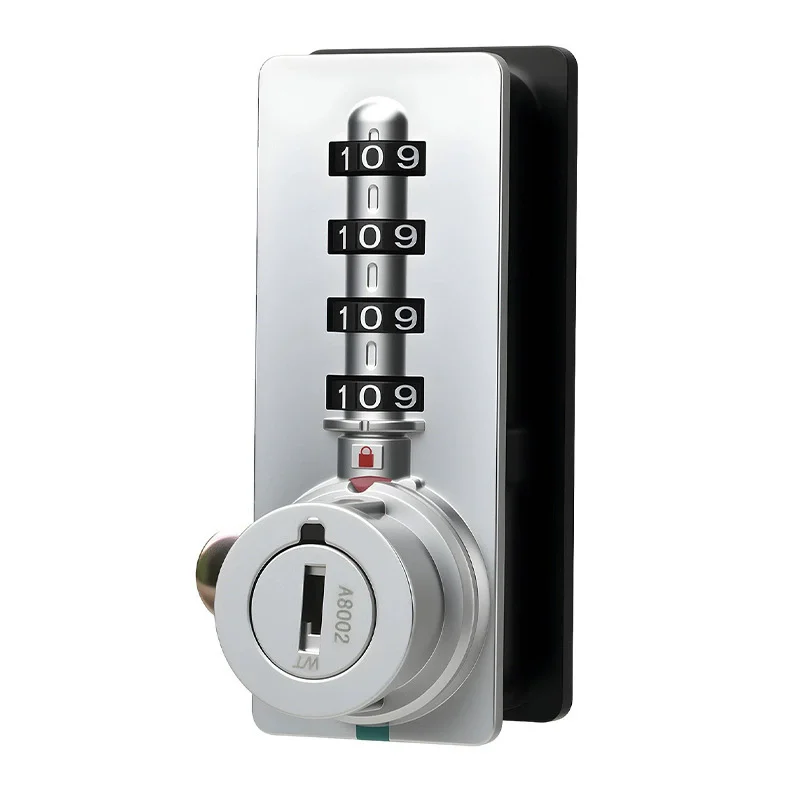 Zinc Alloy Mechanical Password Lock 4 Digit Code Combination Lock Drawer Lock Cabinet Locks Number Security Lockset