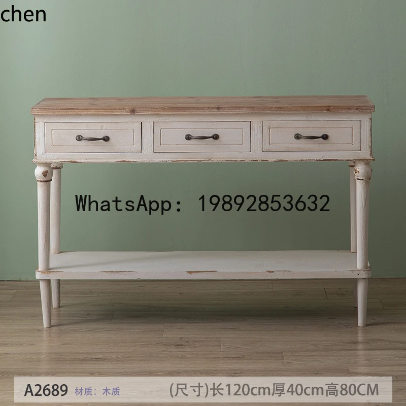 YFY  Entrance Locker Homestay Simple Corridor End Entrance Table Living Room Decorative Cabinet Furniture