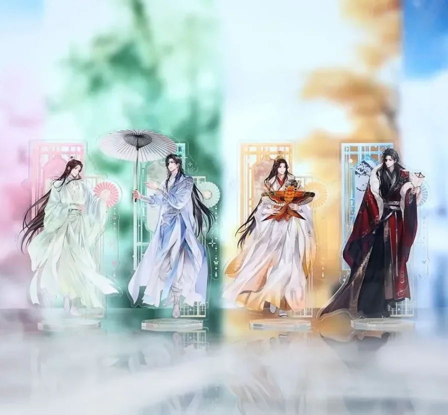

TGCF Tian Guan Ci Fu Heaven Official Blessing Xie Lian Hua Cheng Cosplay Anime Acrylic Standing sign Accessories Halloween gift
