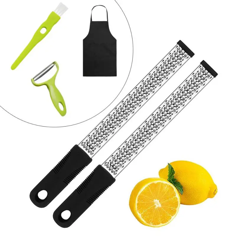 Citrus Lemon Zester & Cheese Grater-Parmesan Cheese, Lemon, Ginger, Garlic, Nutmeg, Chocolate, Vegetables, Fruits, kitchen tools