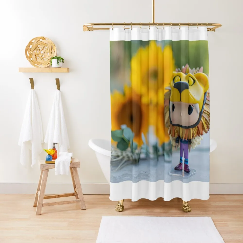 

Luna the Lion Shower Curtain Shower For Bathroom Anime Bathroom Bathroom For Shower Curtain