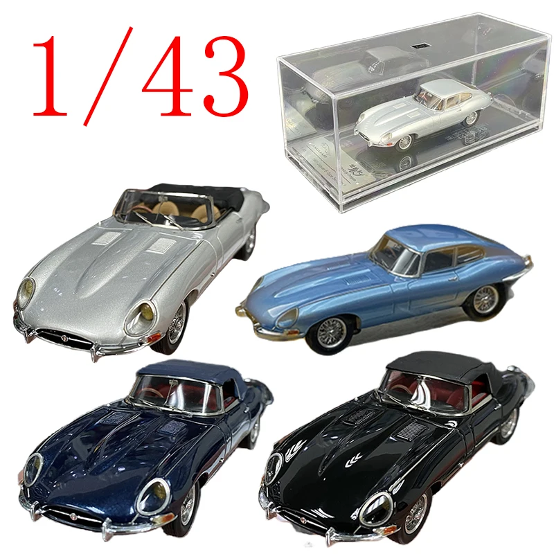 

Century Dragon Diecast 1/43 Scale Jaguar Plastic Model Car Jaguar 1961E Play Vehicles Toys for Boys Gift Original Box
