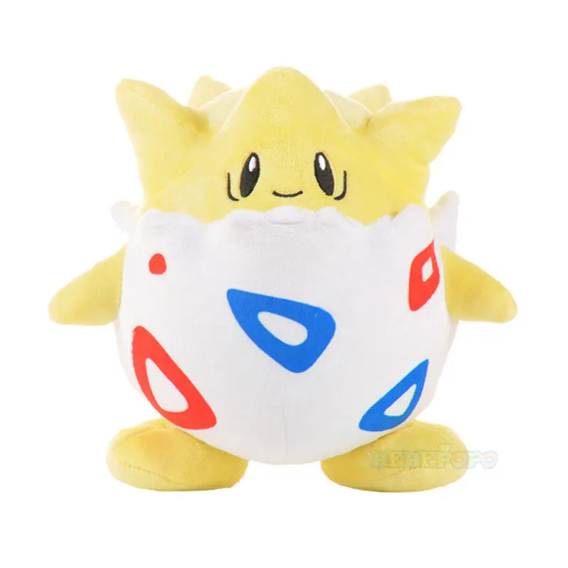 Peluche de Togepi de Pokémon, Juguete Kawaii, Muñeco para Regalo para Niño, Juego Original, 25cm