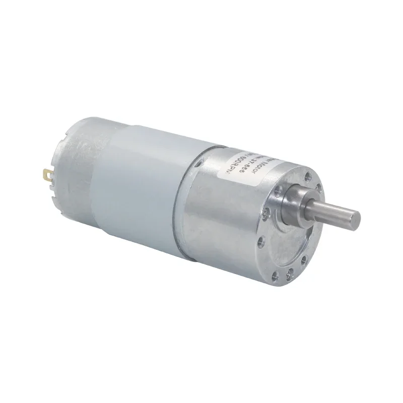 JGB37-555 24V 12V DC Motor Micro Gear DC Reducer Extended Shaft High Torque Low Noise Adjustable Speed Linear With Brush Motor