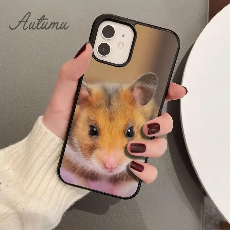 حافظة هاتف هامستر رائعة ورائعة لهاتف آيفون 17 Air 15 16 11 12 13 14 Pro Max Plus coque Fundas Shell #6