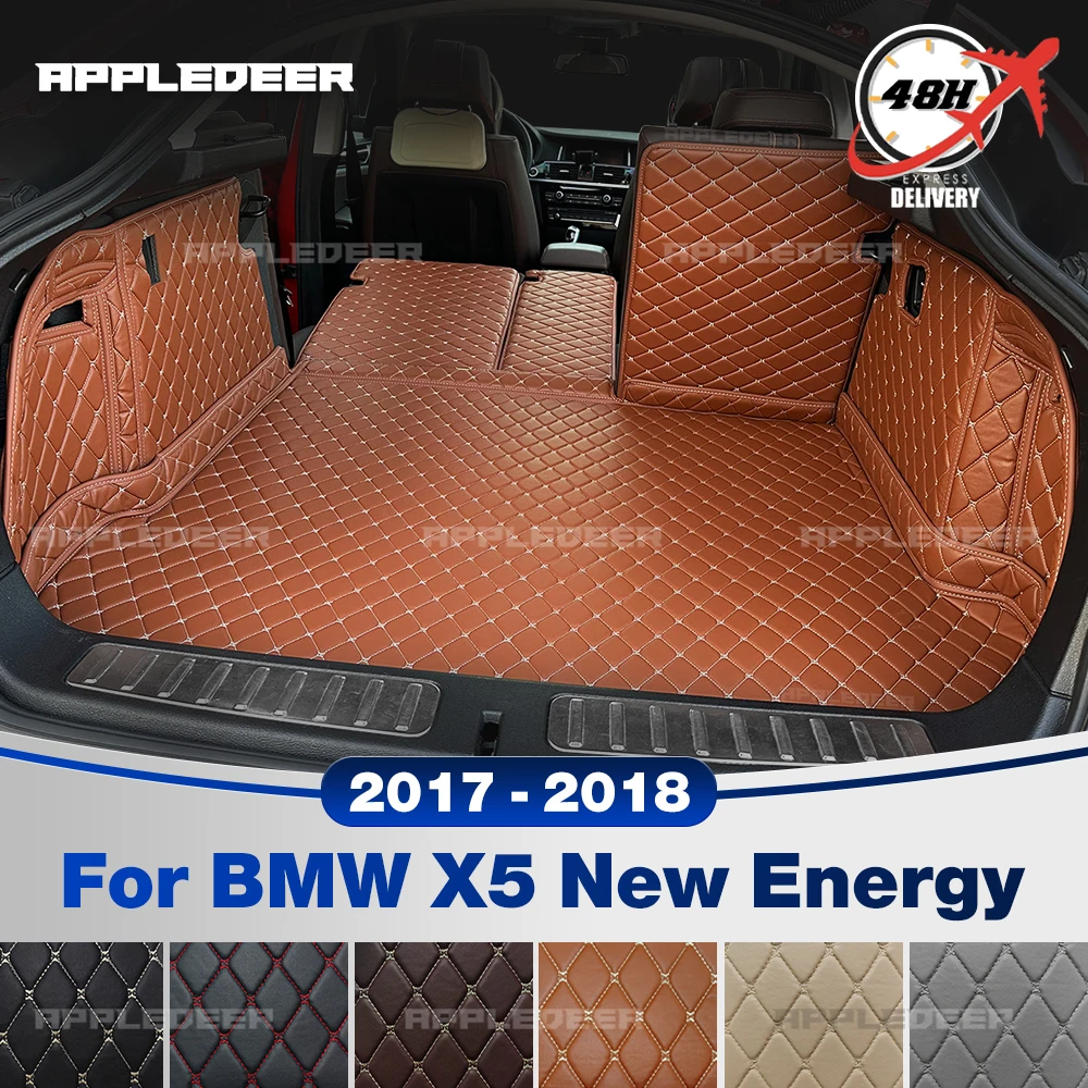

Для BMW X5 New Energy 2017 2018, авто полное покрытие, коврик для багажника, автомобильный антигрязный коврик, защитный коврик, грузовой вкладыш, аксессуары для интерьера