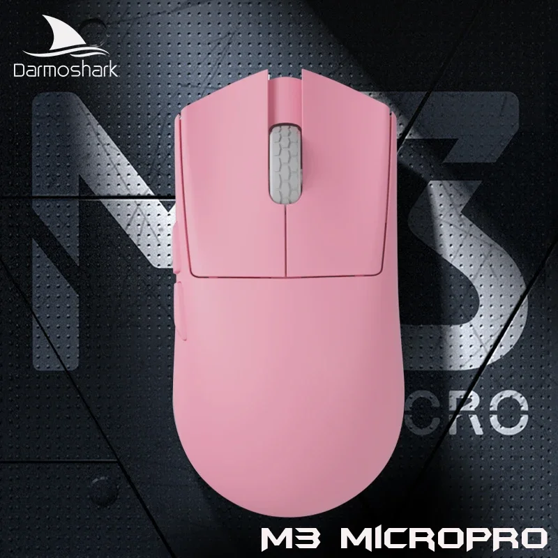 

Darmoshark M3micropro E-sports Wireless Wired BT Gaming Mouse PAW3950 30000DPI 750IPS Optical RGB Mice 42g Mini Ultra-lightweigh